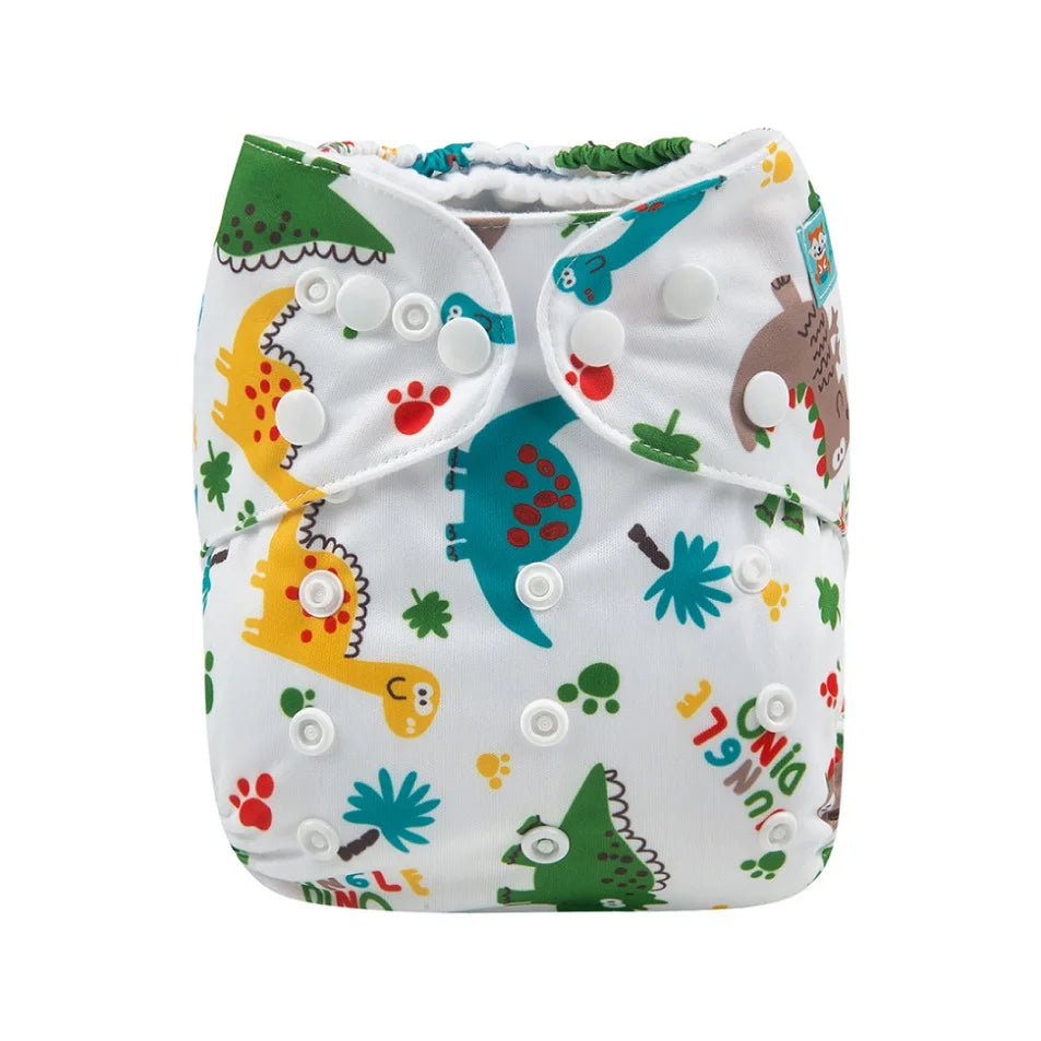 ALVABABY Adjustable Reusable Cloth Diaper