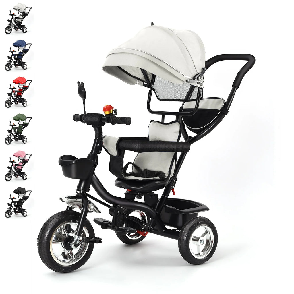 Grow-With-Me Reversible Baby Tricycle