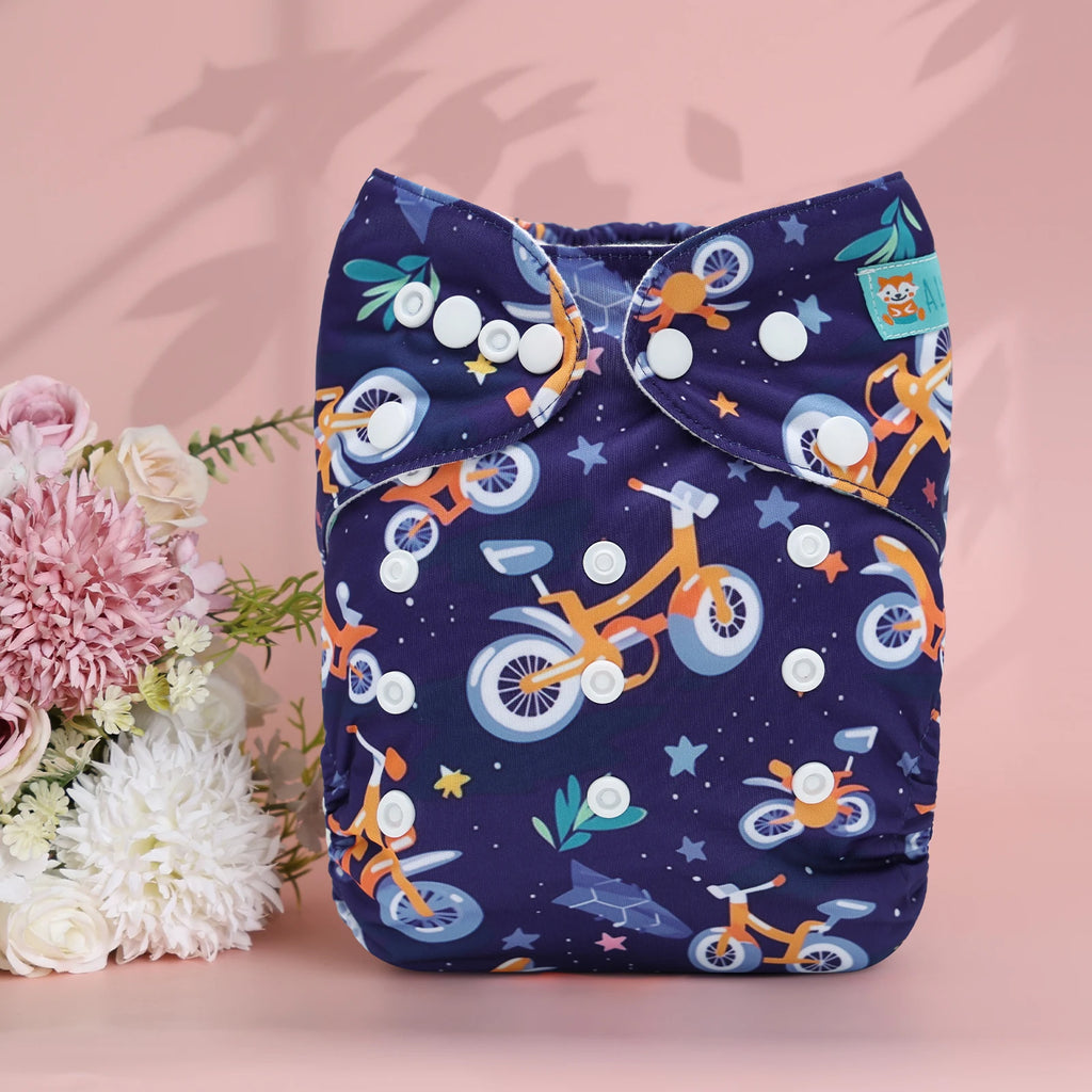 ALVABABY One-Size Reusable Cloth Diaper