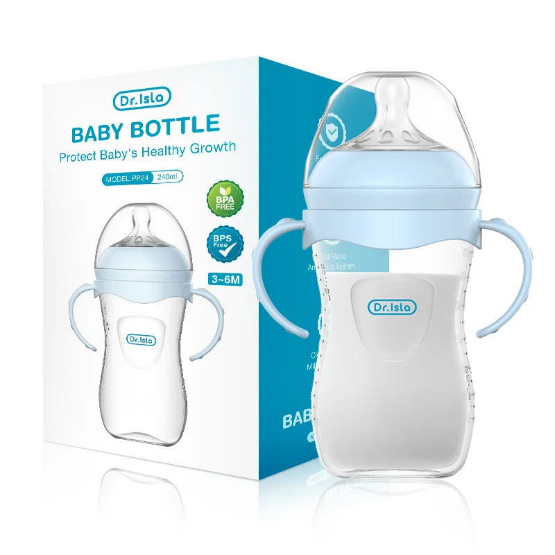 BubbaFlow™ 360° Anti-Colic Baby Bottle | BPA-Free, Leak-Resistant & Easy-Clean