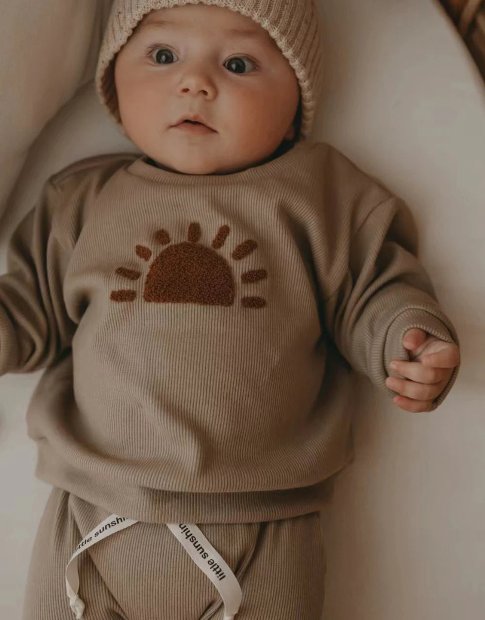 Cozy Cotton Baby 2-Piece Sweatshirt & Pants Set