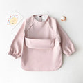 Waterproof Long Sleeve Baby & Kids Art Smock Feeding Bib Apron
